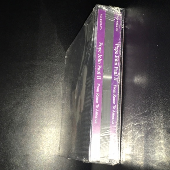 Pope John Paul II from Rome to America 4-1/2 hours 4 compact discs - Picture 4 of 6